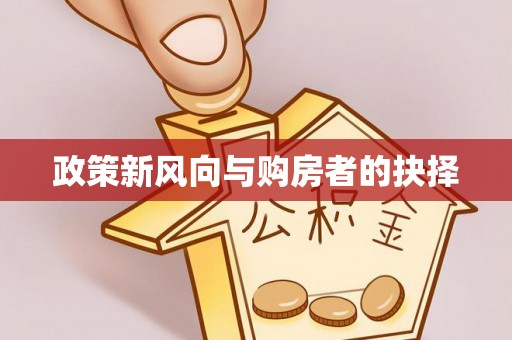 天柱政策新风向与购房者的抉择