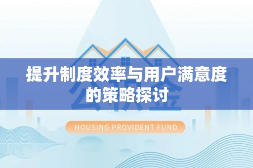 天柱提升制度效率与用户满意度的策略探讨